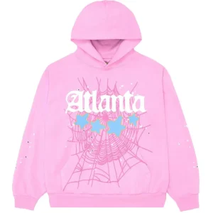 Sp5der Atlanta Tracksuit Pink