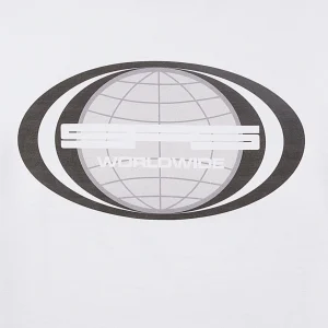 Sp5der Jumbo Globe Tee White